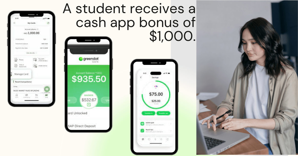 cash app bonus of $1,000.