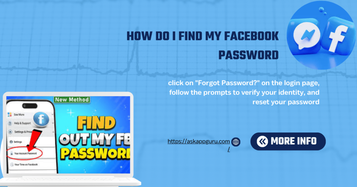 how do i find my facebook password​