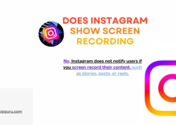 does instagram show screen recording​
