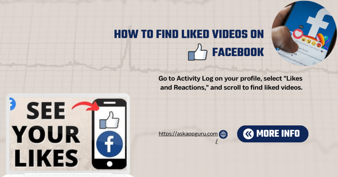 how to find liked videos on facebook​