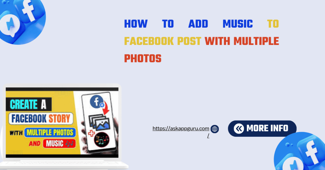 how to add music to facebook post with multiple photos