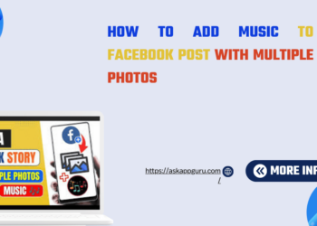 how to add music to facebook post with multiple photos