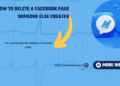 How to Delete a Facebook Page Someone Else Created